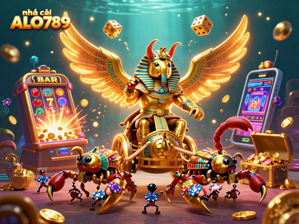 Experience exhilarating thrills at nhà cái ALO789 with dynamic slot machines and vibrant casino action.