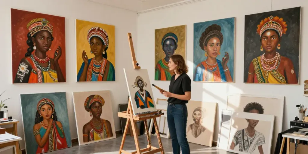 Art monumental et œuvres culturelles dans un studio artistique, service local de confiance.