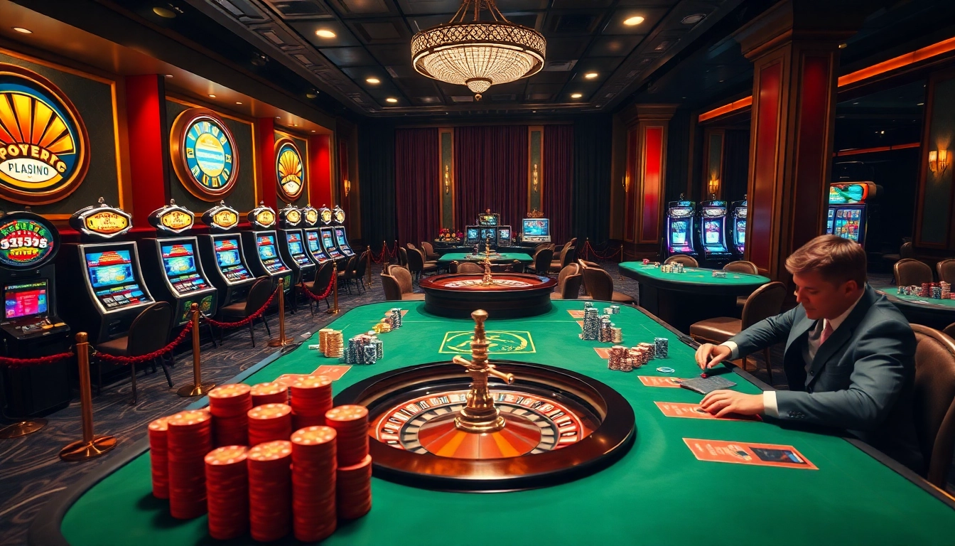 Betting at SV388's luxurious casino tables, showcasing vibrant gameplay and excitement.