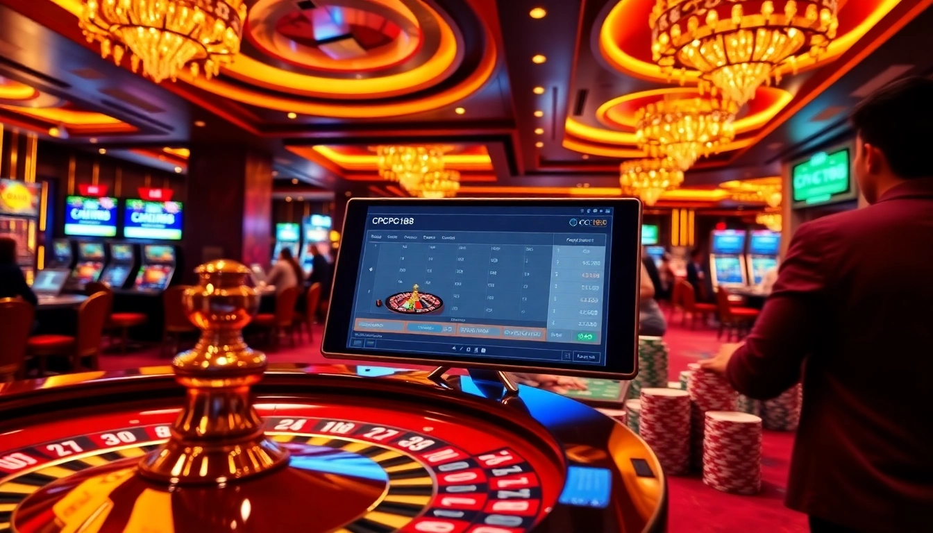 CPC188 online gambling platform showcasing exciting betting action and player engagement.