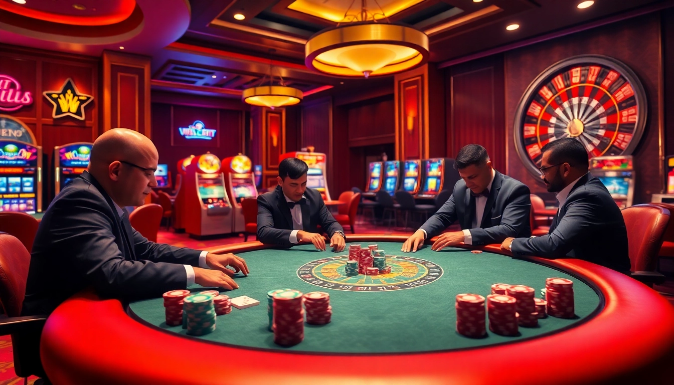 Soi cầu lô kép miễn phí strategies at an exciting casino table with professional players.