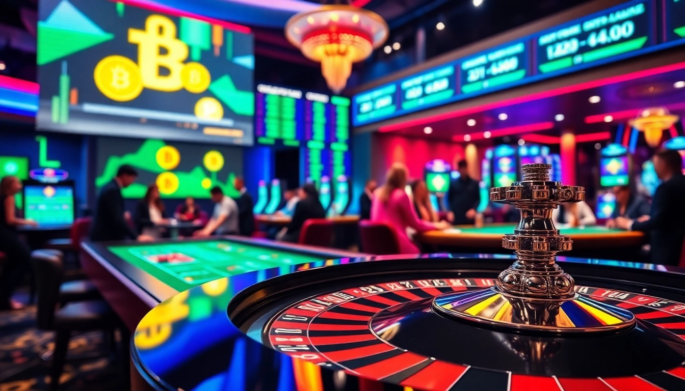 Découvrez le meilleur casino crypto avec des tables de jeu dynamiques et une ambiance énergique.