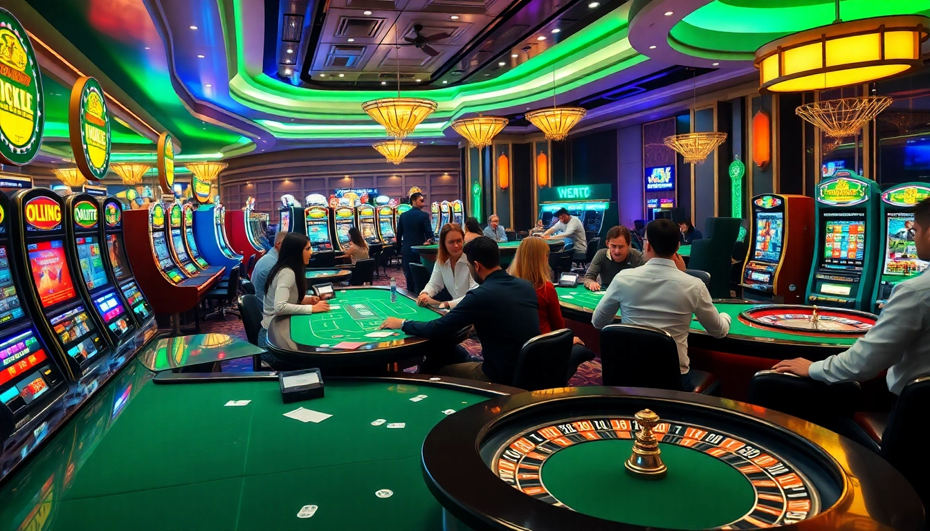 Experience thrilling gaming action at https://s8net.com/ with vibrant casino tables and professional players.