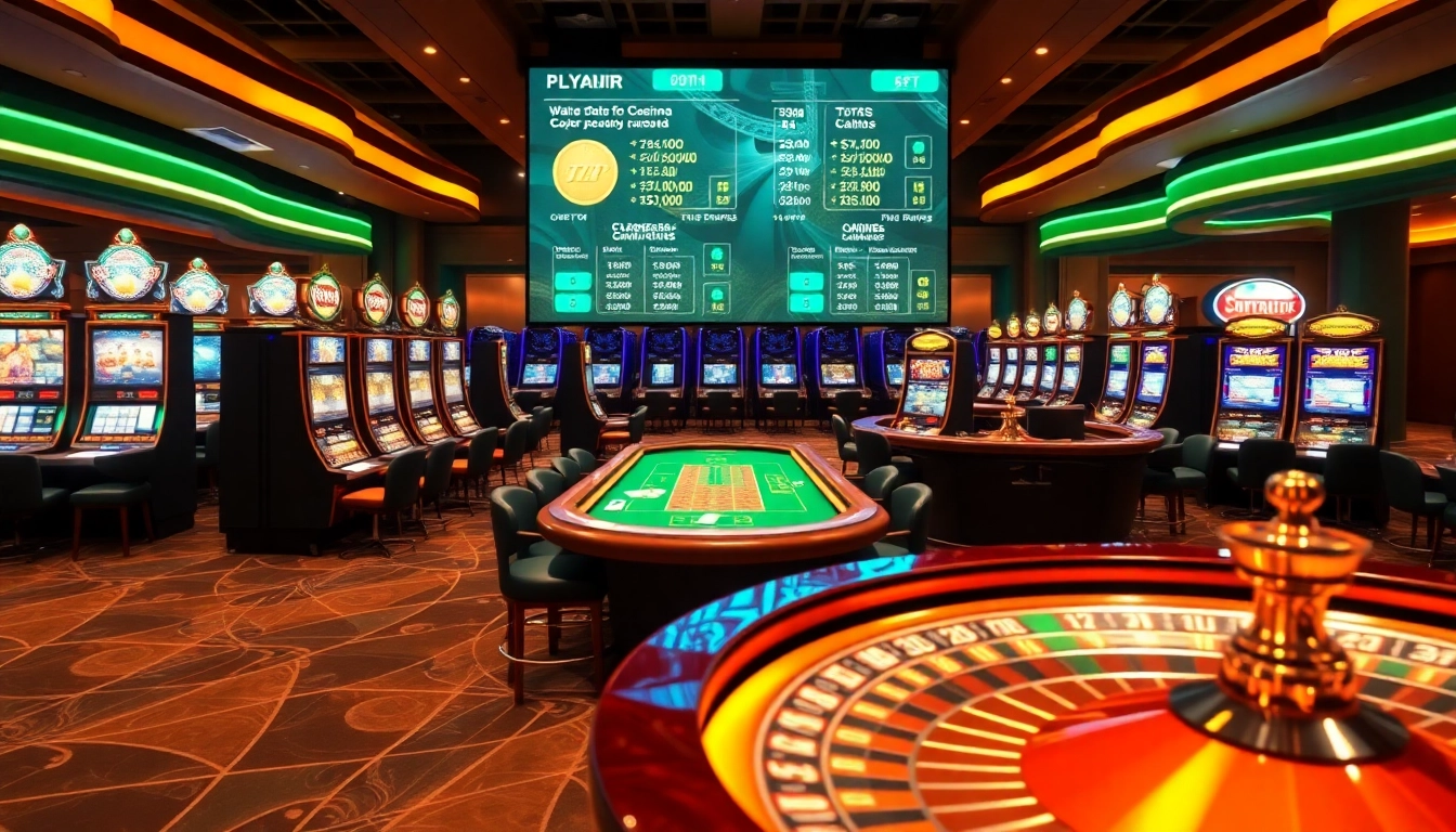 Dynamic players engaging in games at crypto casinos, highlighting excitement and luxury.