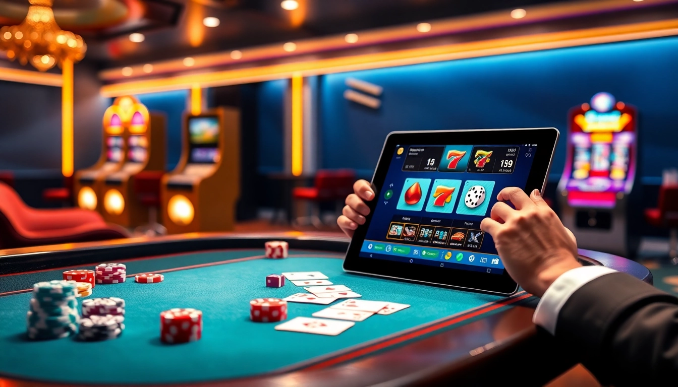 Experience thrilling gambling at sky88.domains with engaging casino games and vibrant visuals.