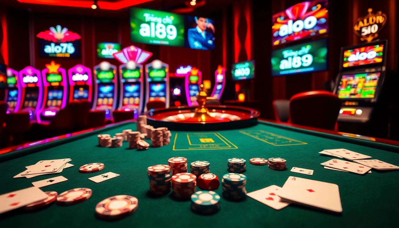 Experience thrilling action at Trang chủ alo789 with vibrant online casino games.
