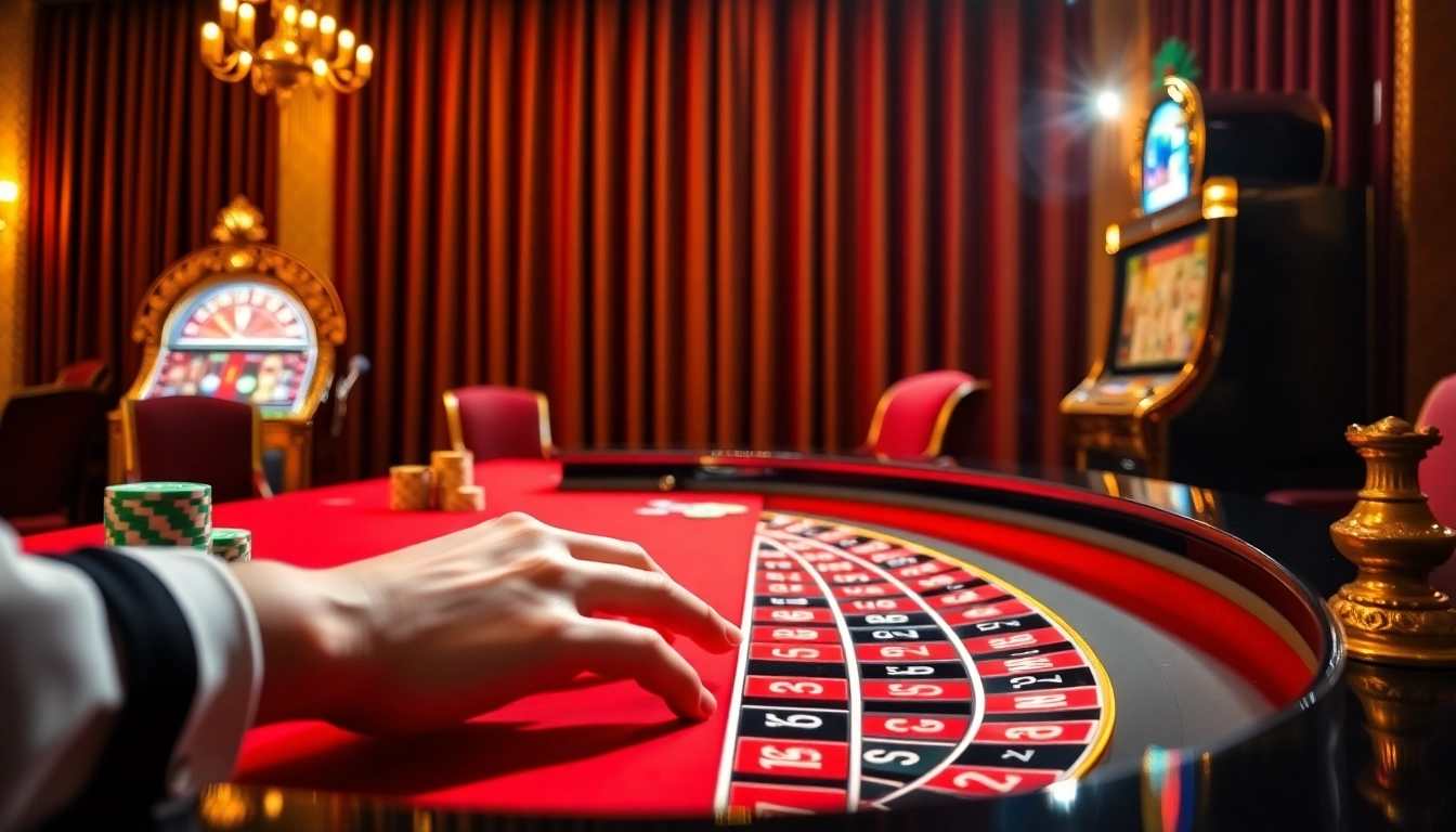 Experience the festive excitement at https://gk88.city/ with vibrant casino tables and beautiful holiday decor.