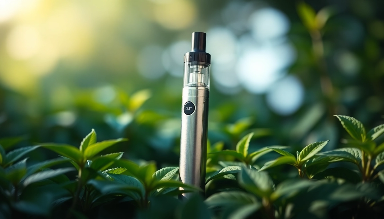 Buy dmt vape online showcasing a high-quality DMT vape pen in a tranquil natural setting.