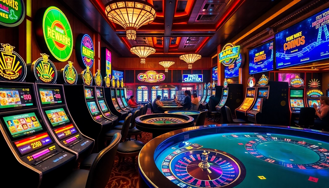 Découvrez le meilleur casino en ligne avec des jeux attractifs et des jackpots dans un environnement animé.