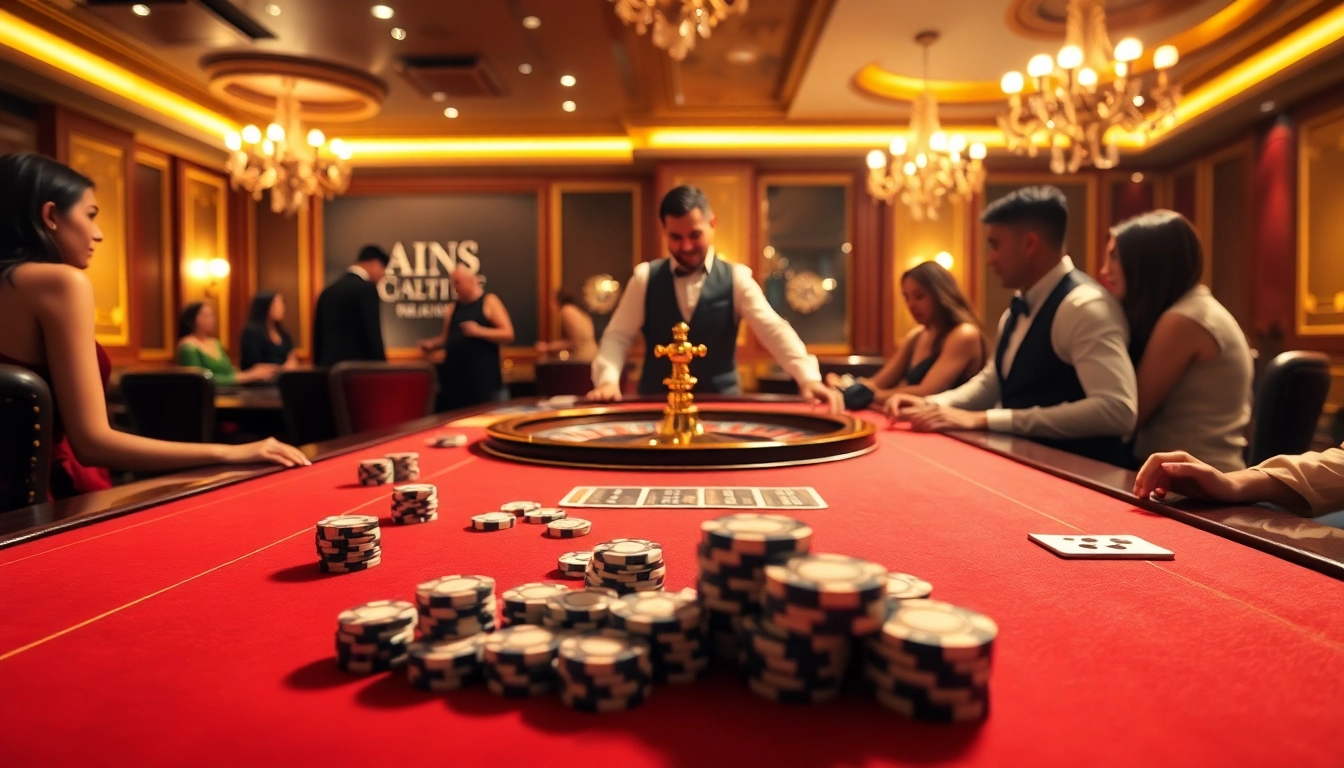 Experience thrilling gambling action at https://bong88.casa/ with poker tables, roulette wheels, and excited players.