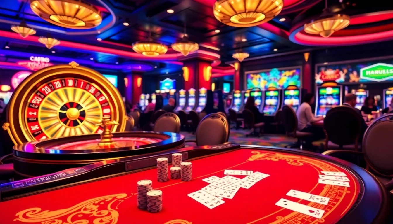 Experience the thrill of bonus sans depot casino while playing vibrant casino games.