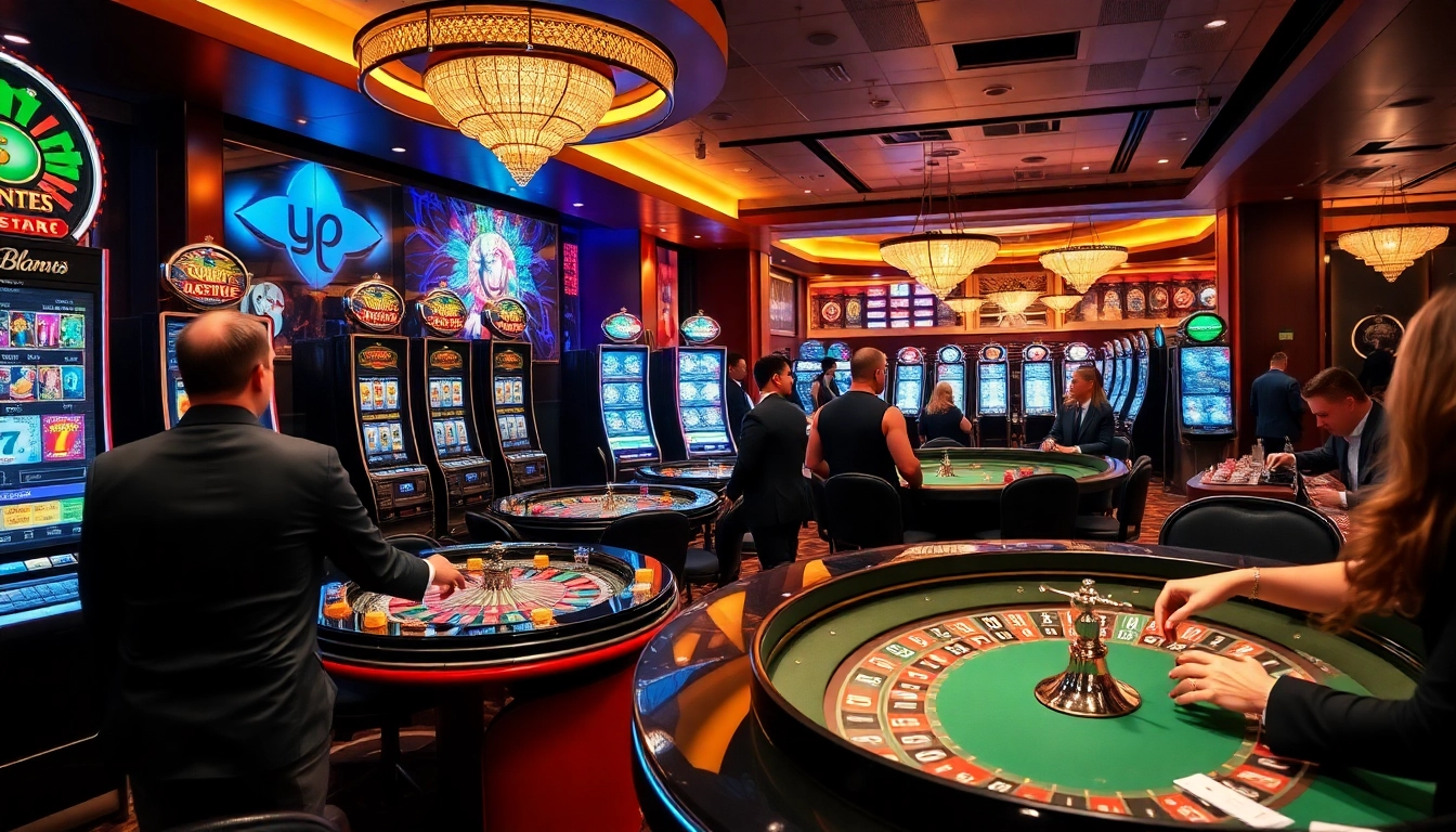 Nouveaux casinos en ligne 2026 showcase modern gambling experiences with engaging table games and vibrant slot machines.