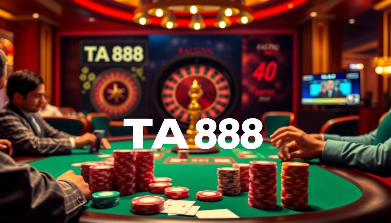 Experience thrilling moments at TA88, where vibrant casino games and high stakes await gamblers.