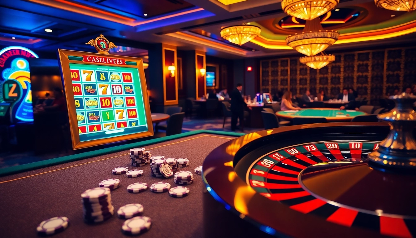 Experience the thrill of casino en ligne france with vibrant slot machines and engaging poker tables.