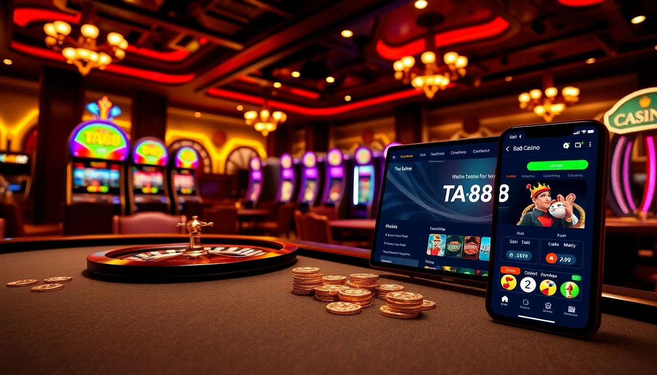 Experience the excitement at nhà cái ta88 with thrilling casino games and vibrant poker tables.