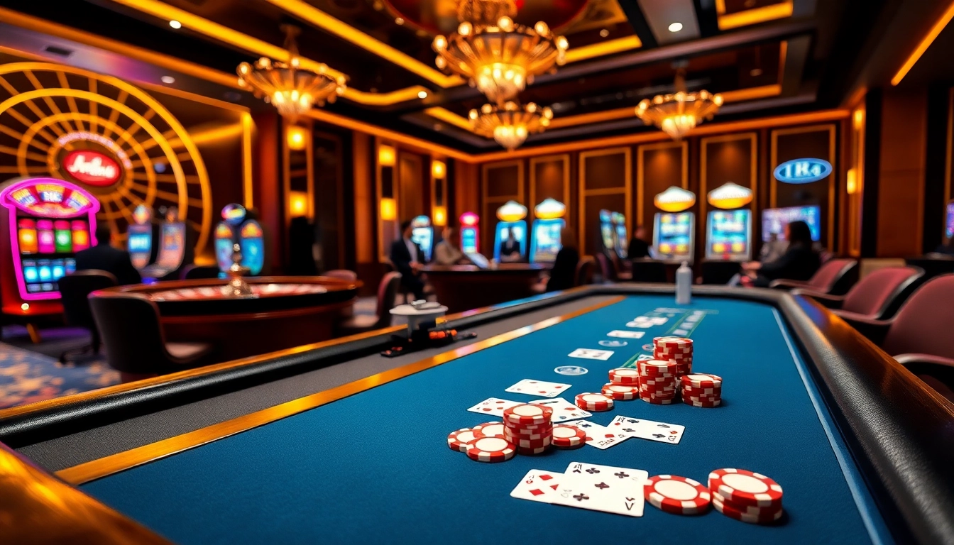 Engage in thrilling gameplay at UK88.training with vibrant casino chips and elegant poker tables.