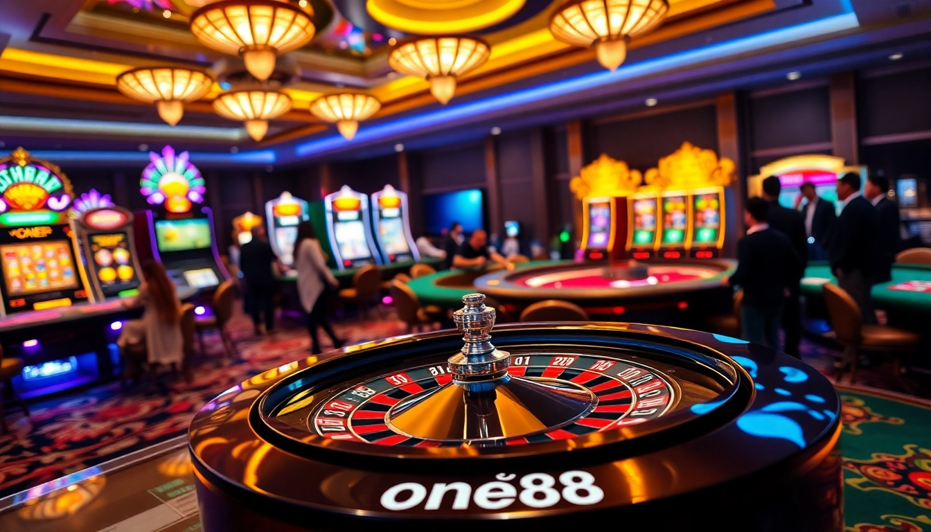 Engage with nhà cái one88 for thrilling casino games and exciting betting experiences.