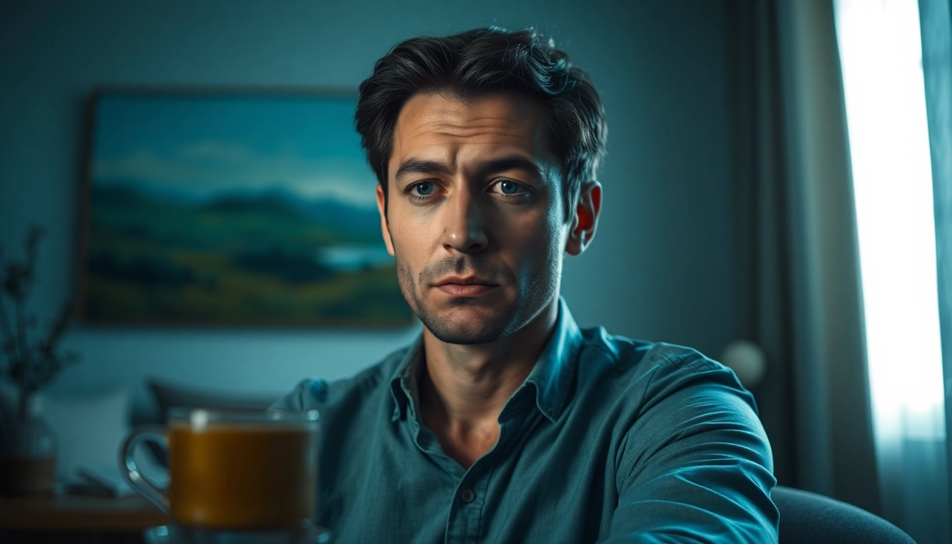 Explore signs of depression symptoms in an individual reflecting on their emotional state.